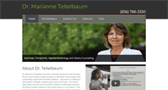 Desktop Screenshot of drmteitelbaum.com